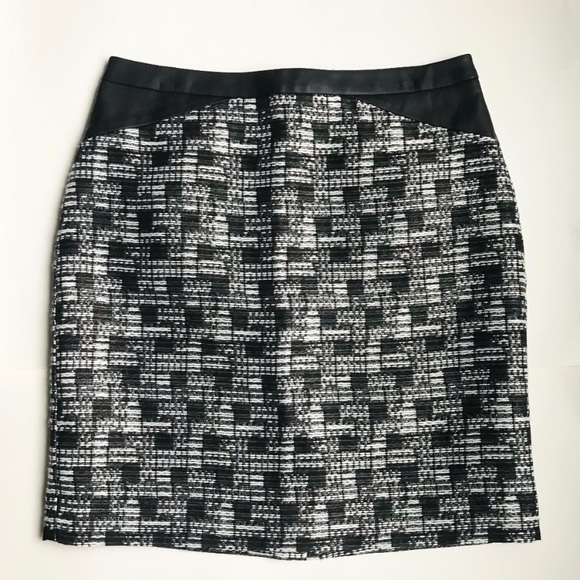 Ann Taylor Metallic Tweed Pencil Skirt - Picture 2 of 9